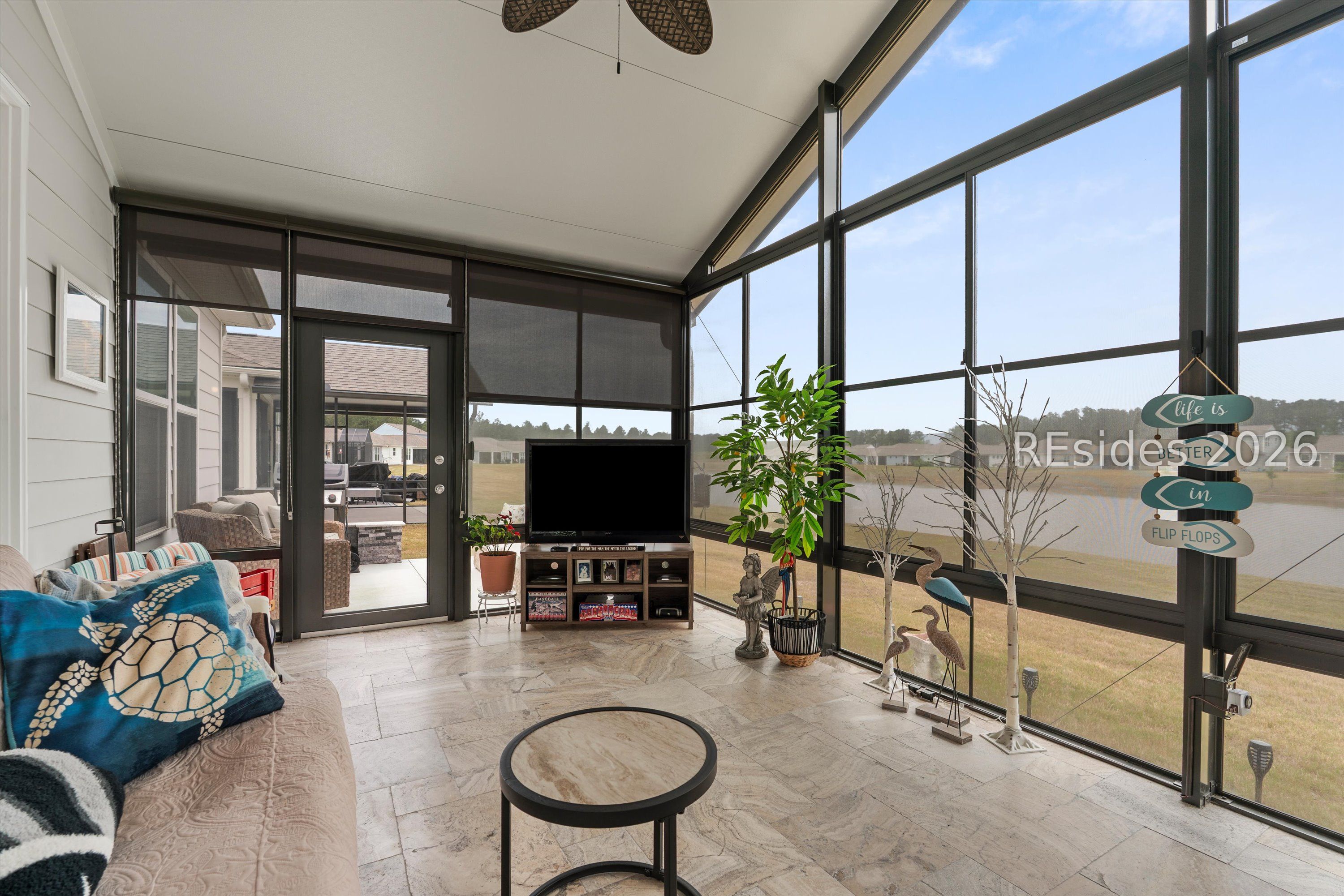 1206 Sun Fish Way Hardeeville, SC 29927 - Photo 25 of 47 Enclosed Lanai / Ductless HVAC