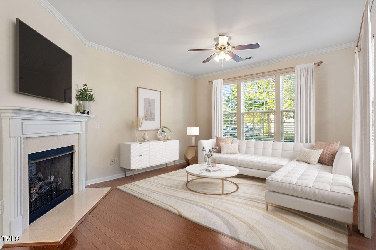 864 Cupola Drive Raleigh, NC 27603 - Photo 6 of 26 Living room with virtual furniture