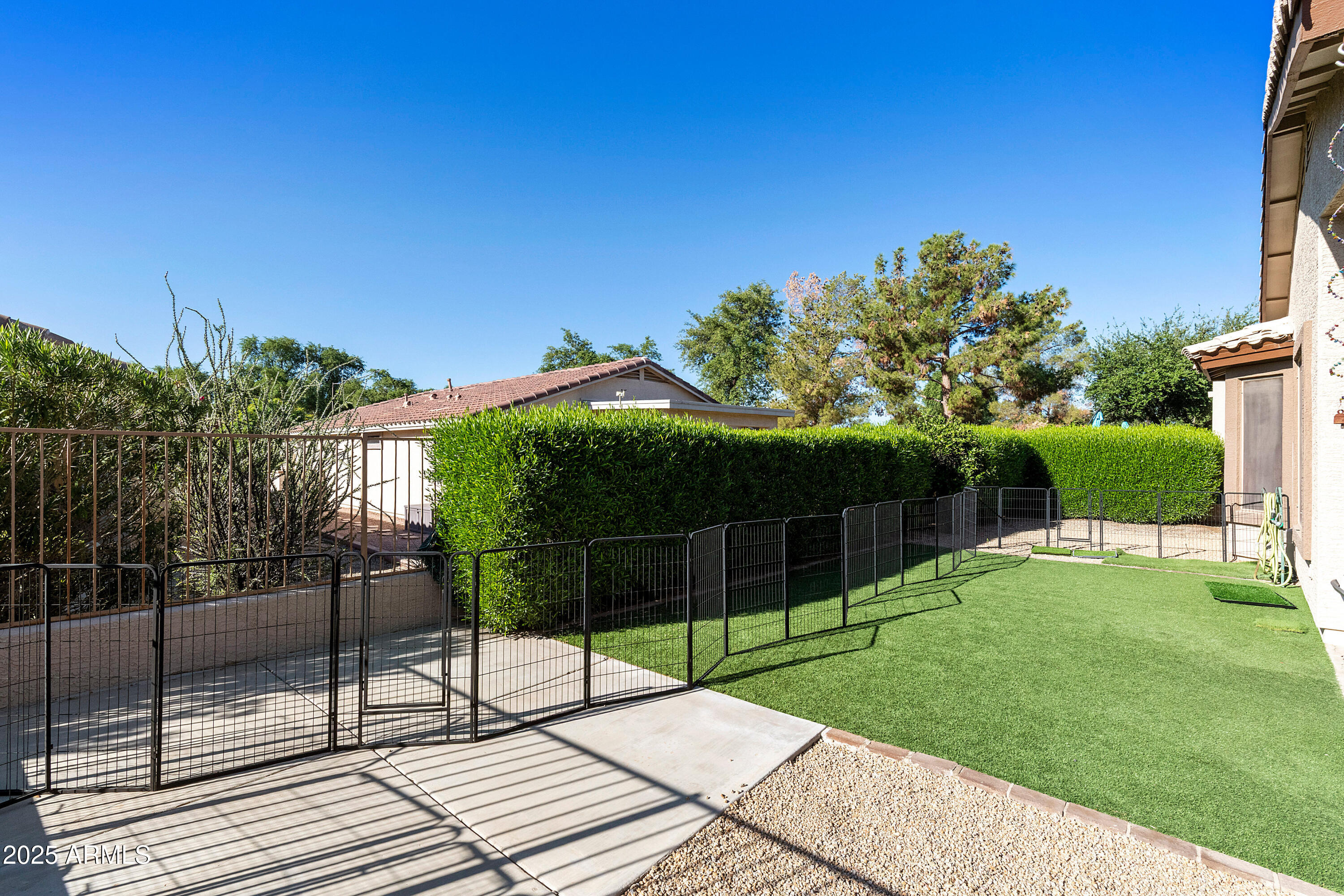 4727 East Azalea Drive Gilbert, AZ 85298 - Photo 23 of 46 a view of a backyard
