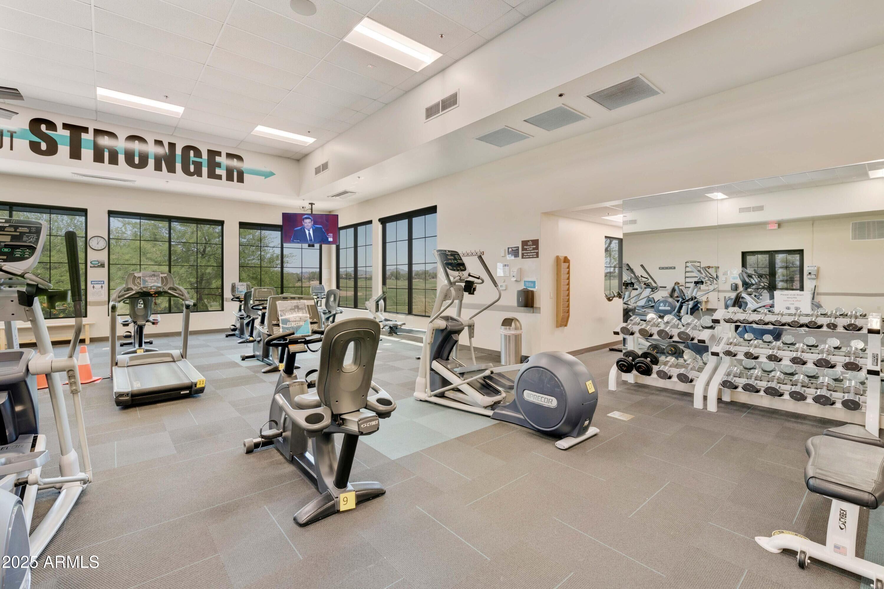 4727 East Azalea Drive Gilbert, AZ 85298 - Photo 33 of 46 a view of a room with gym equipment
