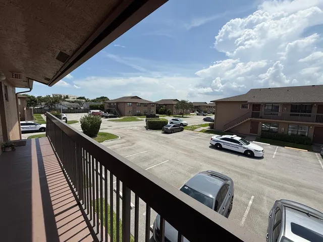 a view of a grassy field