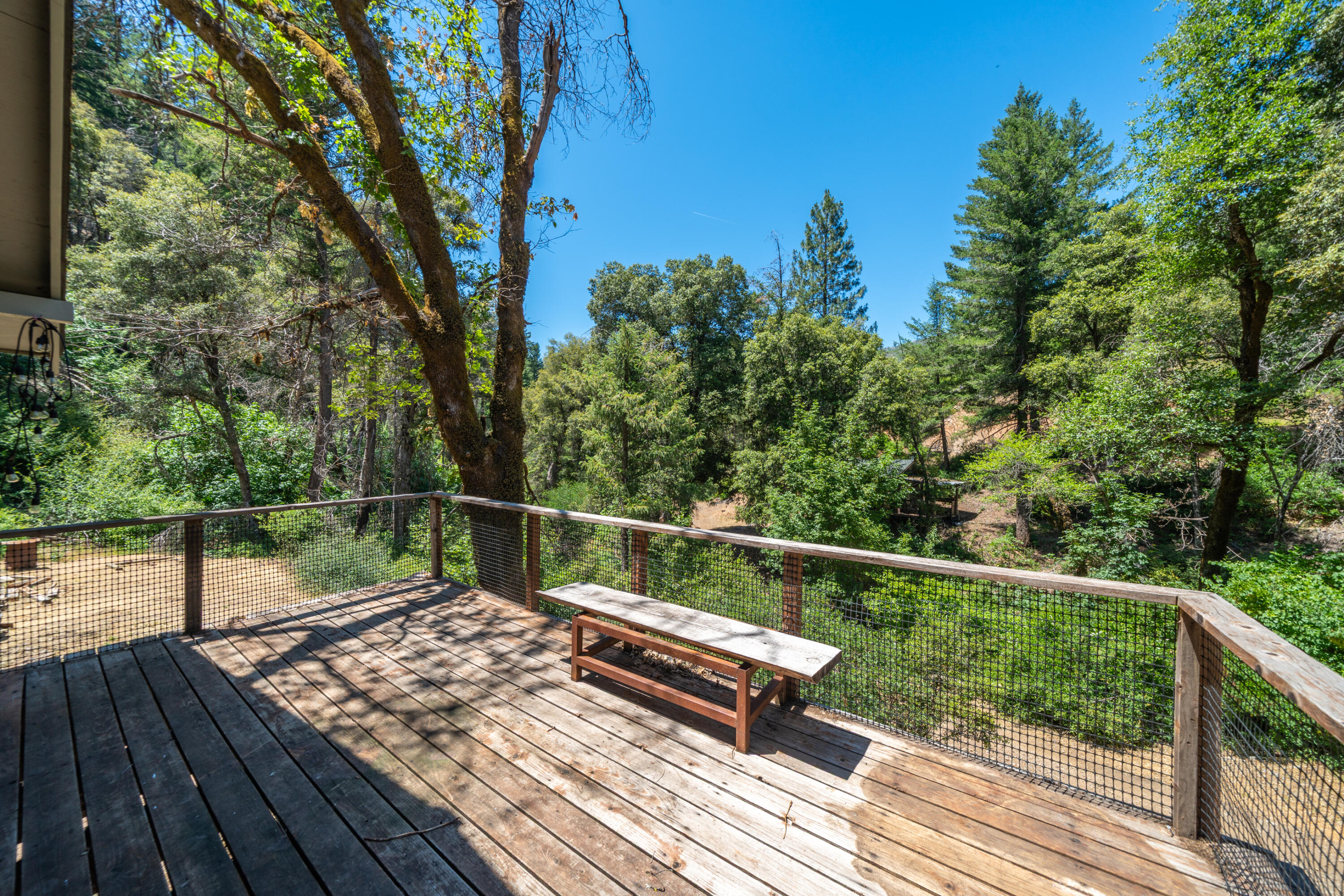 0 East Fork Road French Gulch, CA 96033 - Photo 31 of 78 a view of balcony with wooden floor and outdoor space