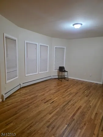 a view of wooden door