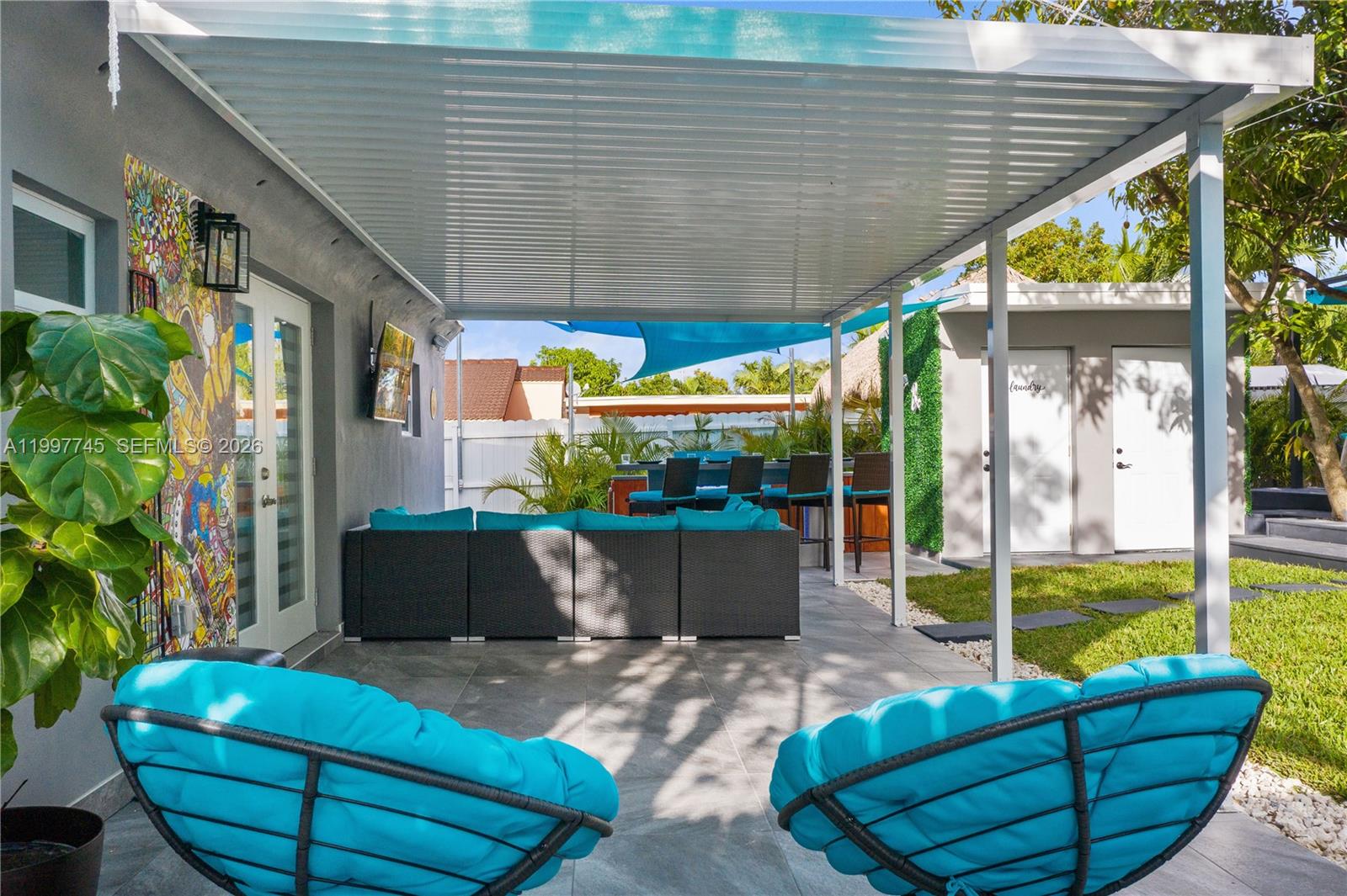 2376 Northwest 2nd Street Miami, FL 33125 - Photo 34 of 77 a view of outdoor space with seating space