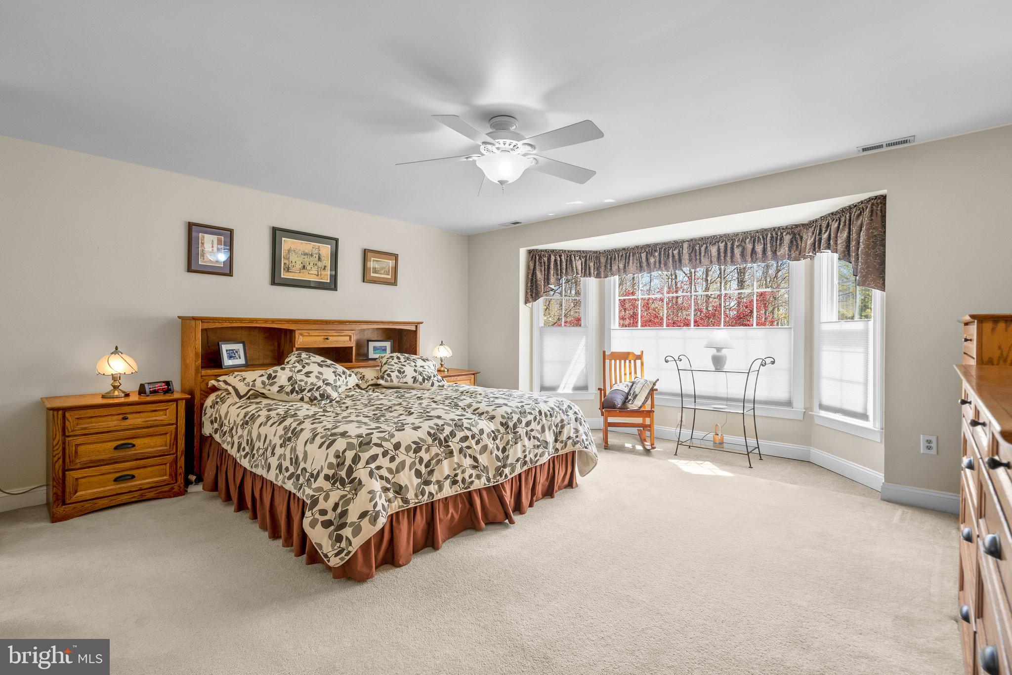 7180 Baldwin Ridge Road Warrenton, VA 20187 - Photo 24 of 46 Primary Suite with Bay Window