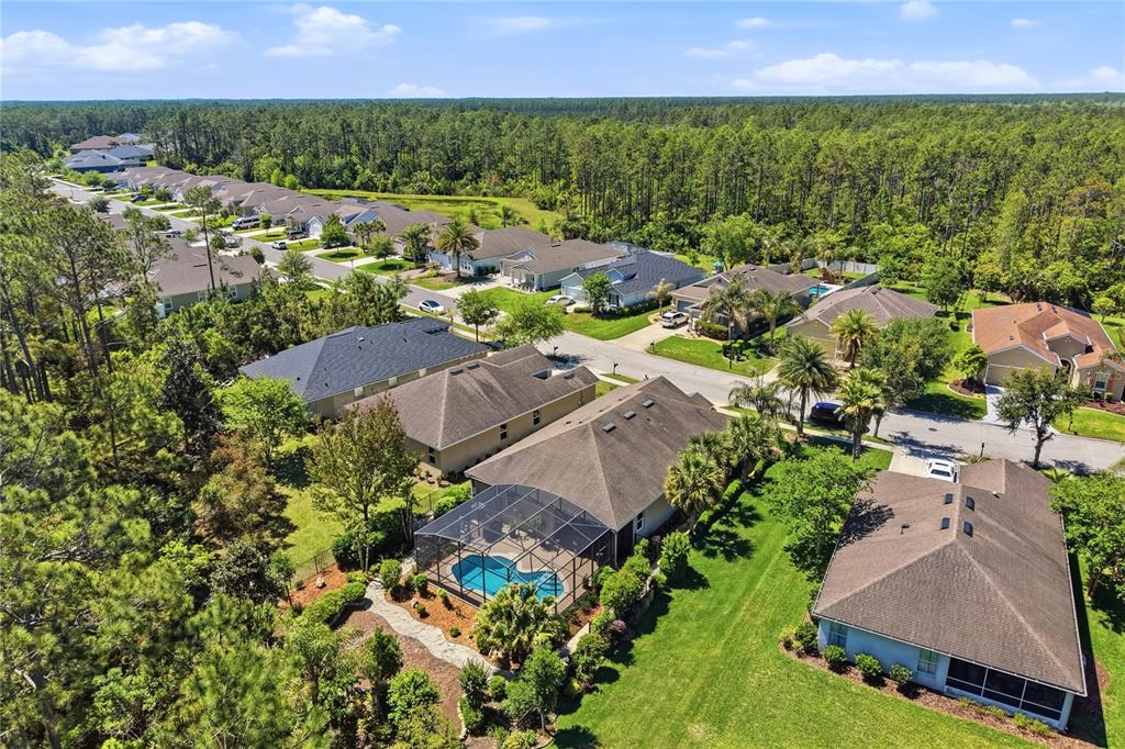 124 South Hummingbird Place Palm Coast, FL 32164 - Photo 42 of 47 an aerial view of multiple house