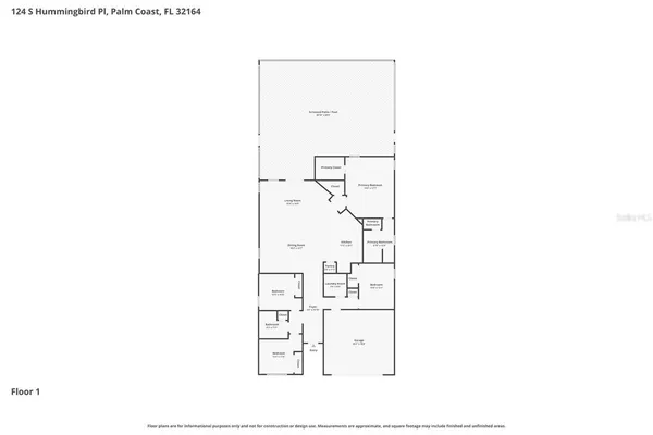 $445,000 | 124 South Hummingbird Place, Palm Coast, FL 32164