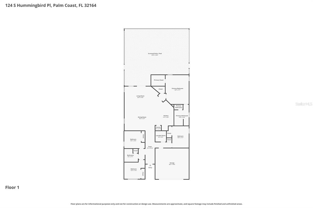 124 South Hummingbird Place Palm Coast, FL 32164 - Photo 47 of 47