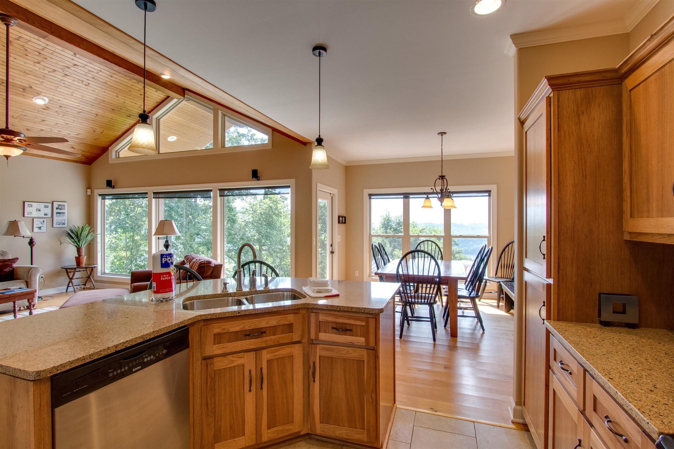 8589 Silver View Lane Silver Point, TN 38582 - Photo 12 of 30 a kitchen with a large window and dining table