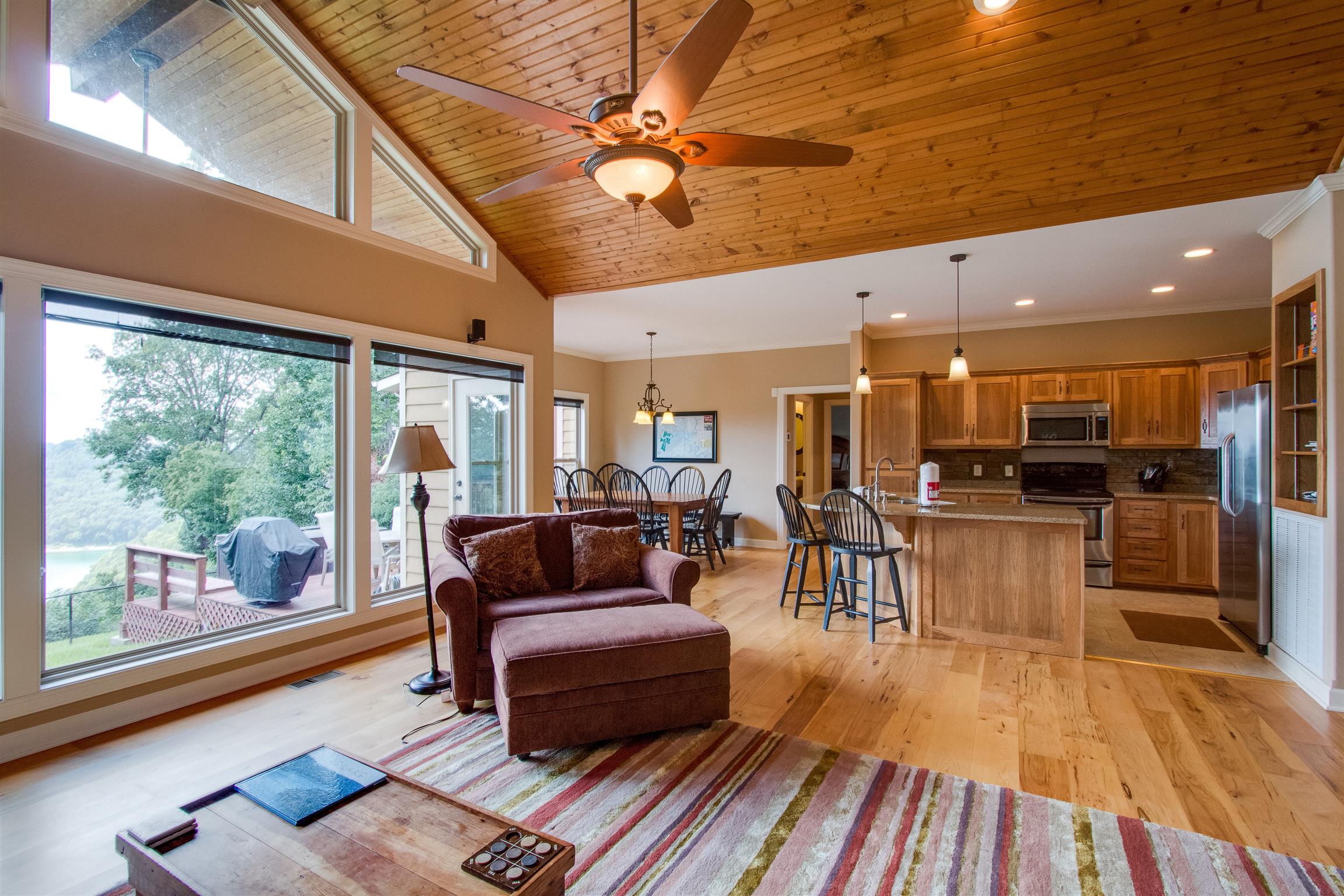 8589 Silver View Lane Silver Point, TN 38582 - Photo 6 of 30 a living room with furniture and kitchen view