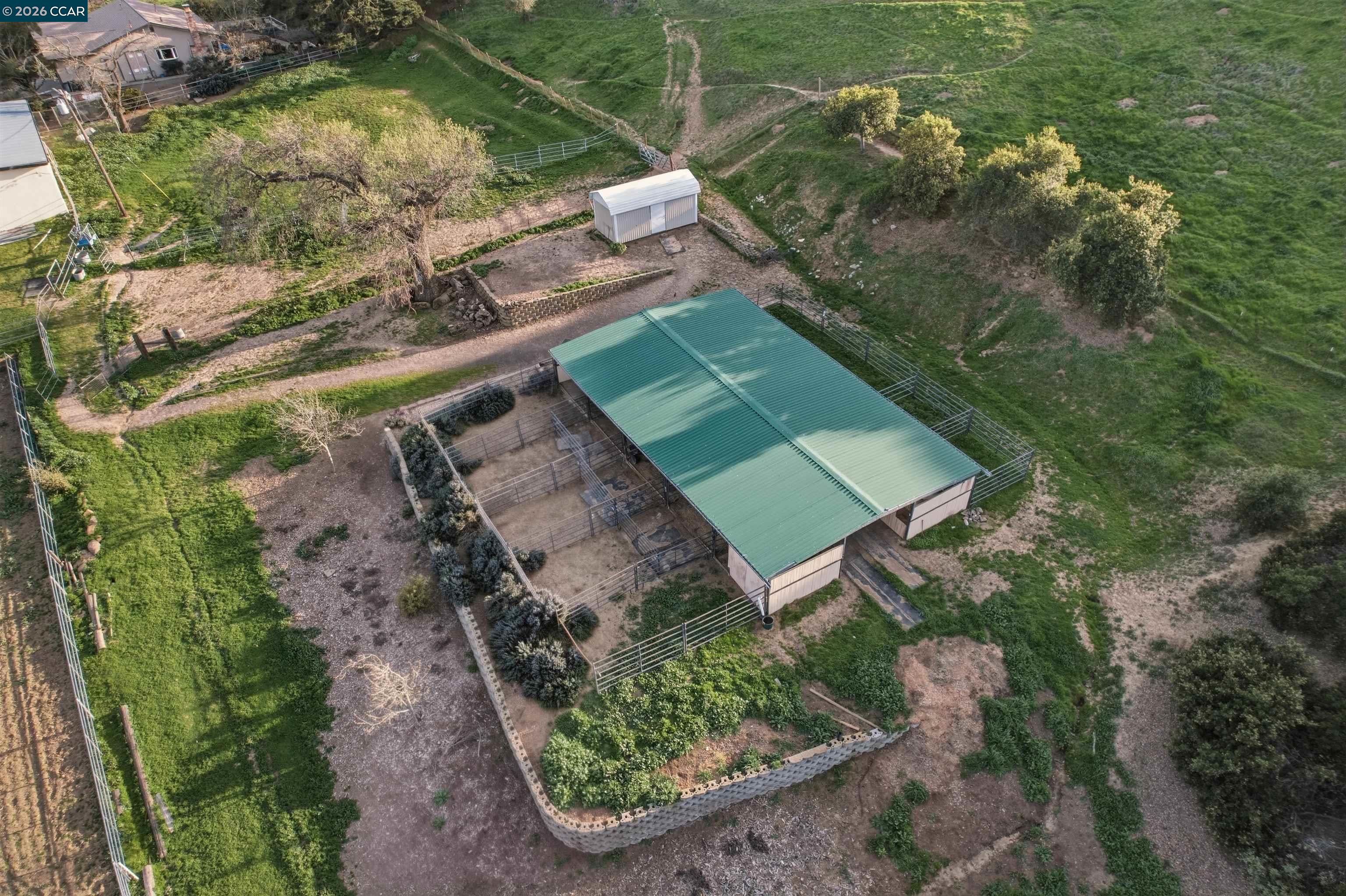 9530 Morgan Territory Road Livermore, CA 94551 - Photo 54 of 55 a view of a yard with an outdoor space