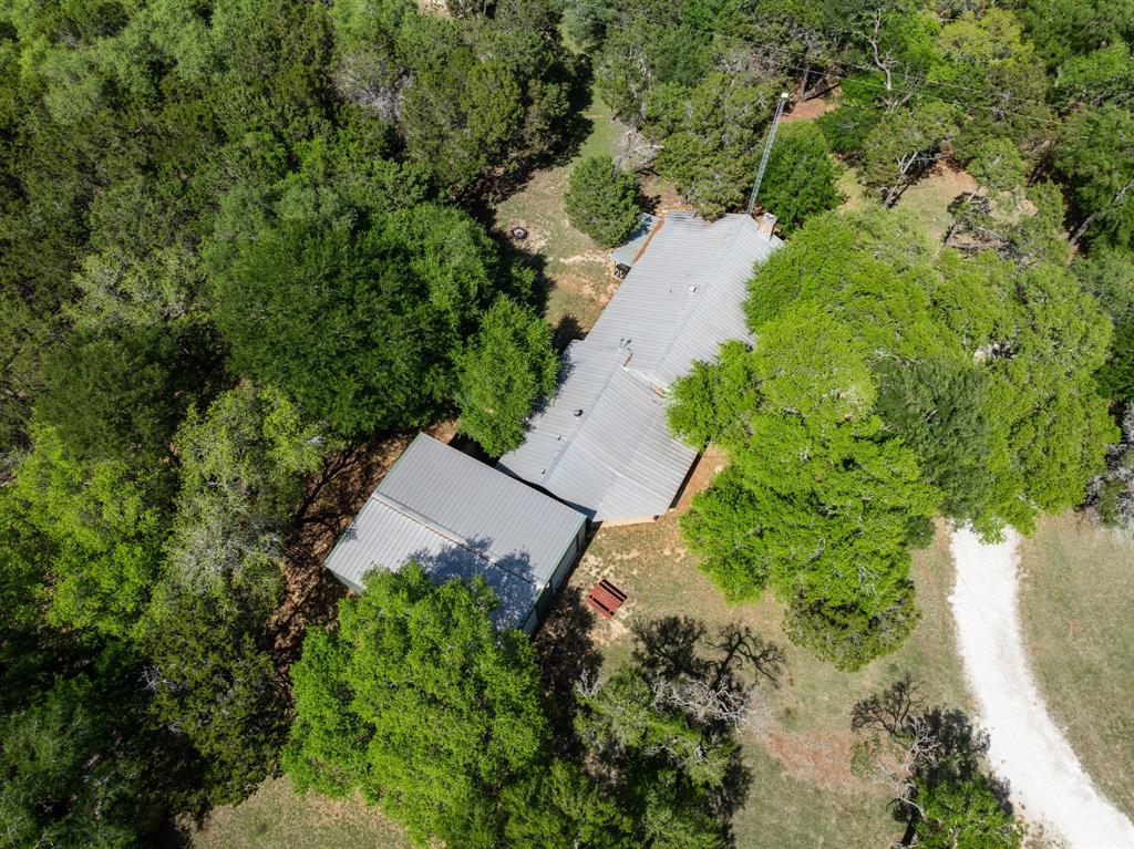 2731 Garrett Lane China Spring, TX 76633 - Photo 18 of 36 an aerial view of a house with a yard