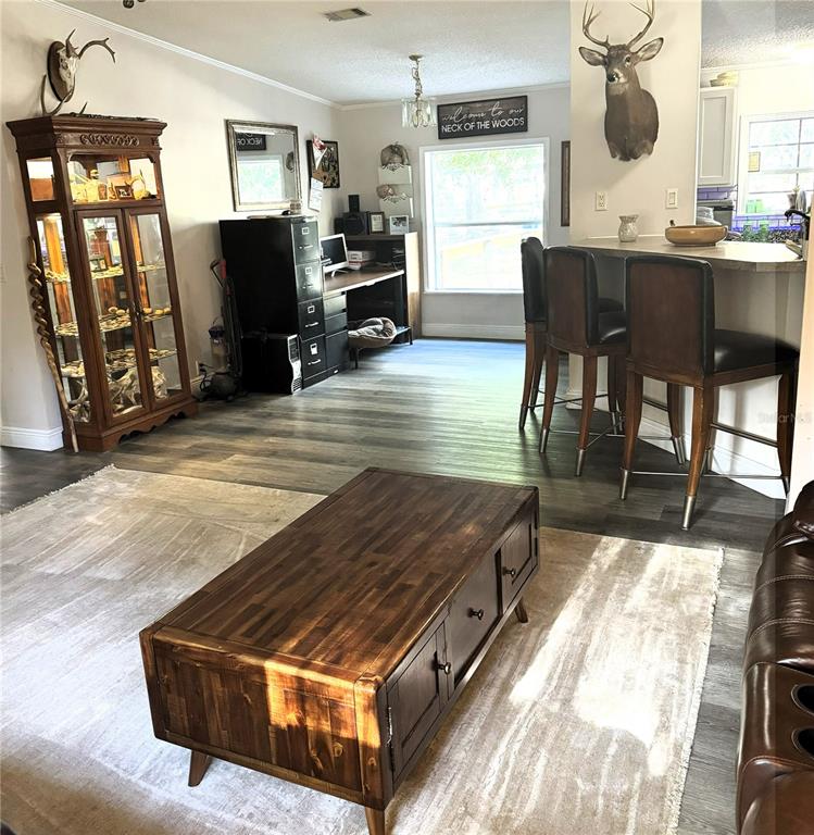 16314 Tiger Trail Spring Hill, FL 34610 - Photo 4 of 11 a living room with furniture and a flat screen tv