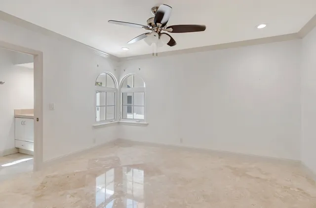 a backyard of a house with seating space