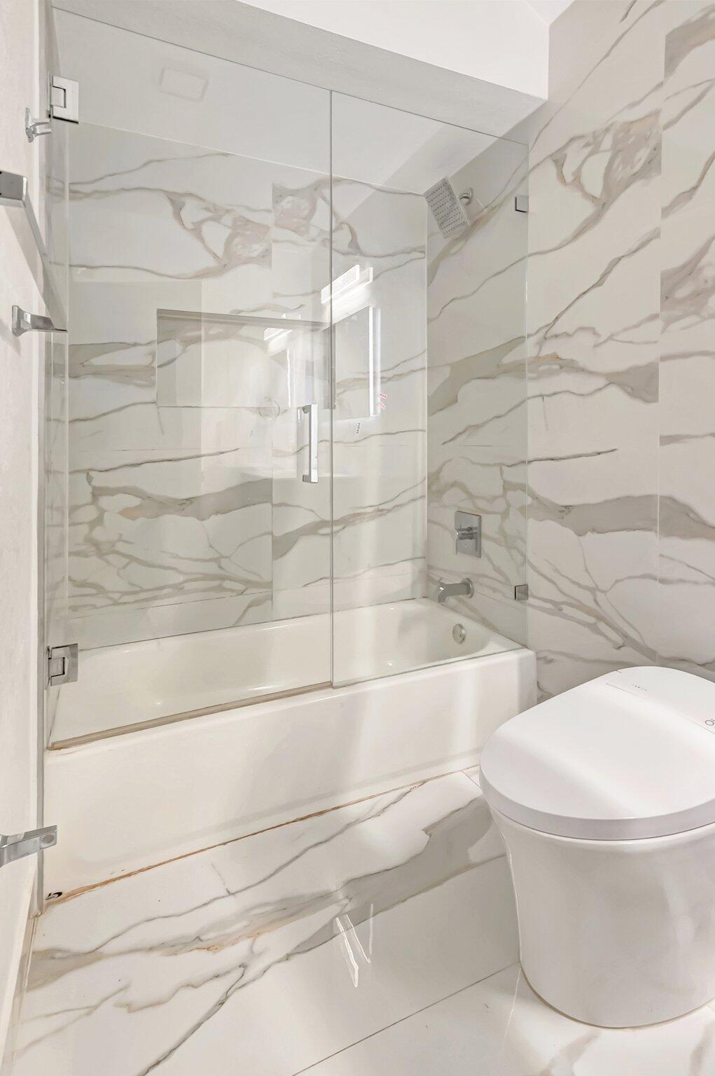 930 Parkside Circle North Boca Raton, FL 33486 - Photo 56 of 81 a bathroom with a toilet and a shower