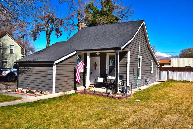 Undisclosed Address Payson, UT 84651 - Photo 1 of 1 Bungalow with a porch, roof with shingles, and a chimney