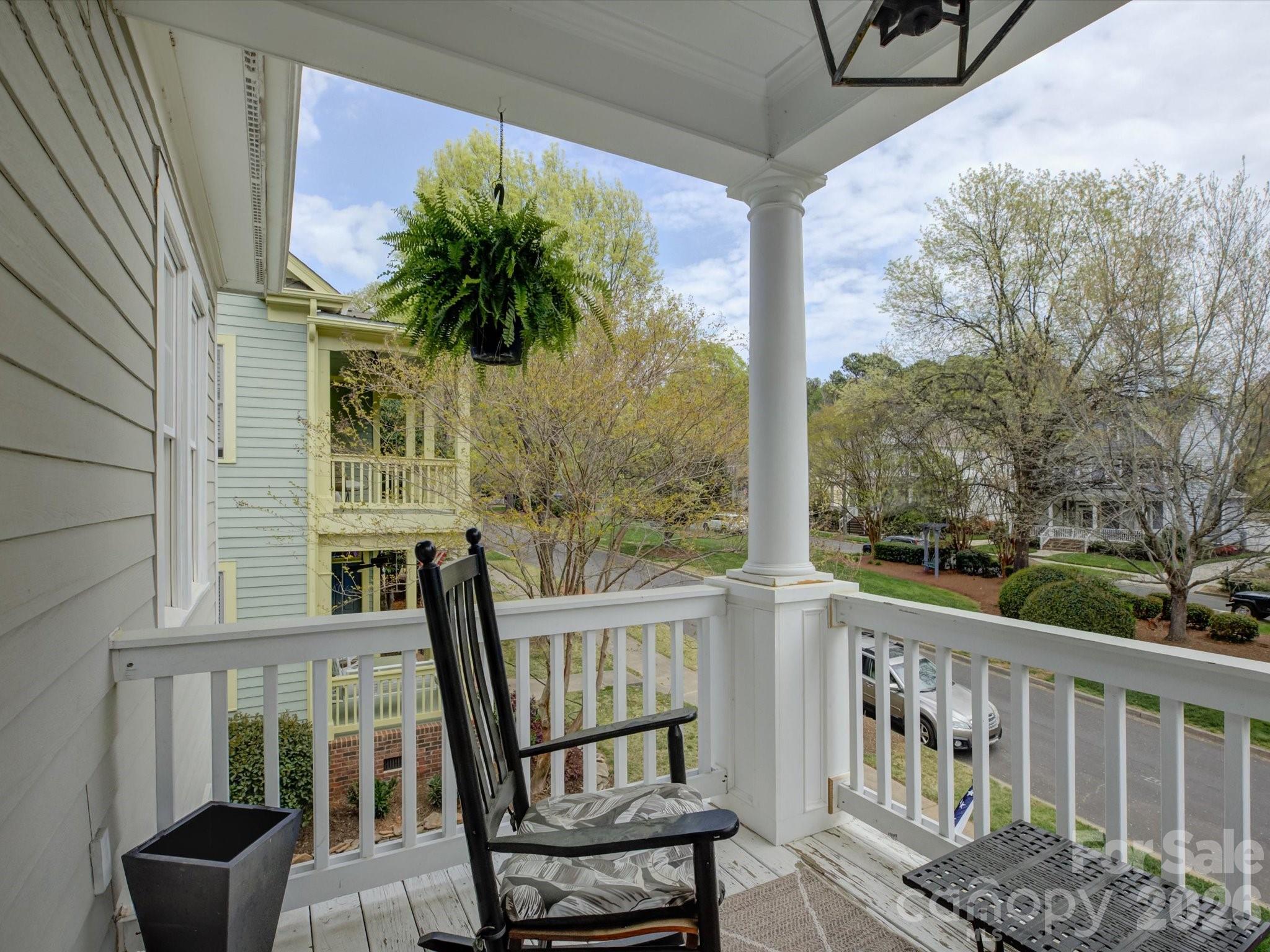 1305 Barnett Woods Crossing Fort Mill, SC 29708 - Photo 21 of 48 a view of a balcony with chairs