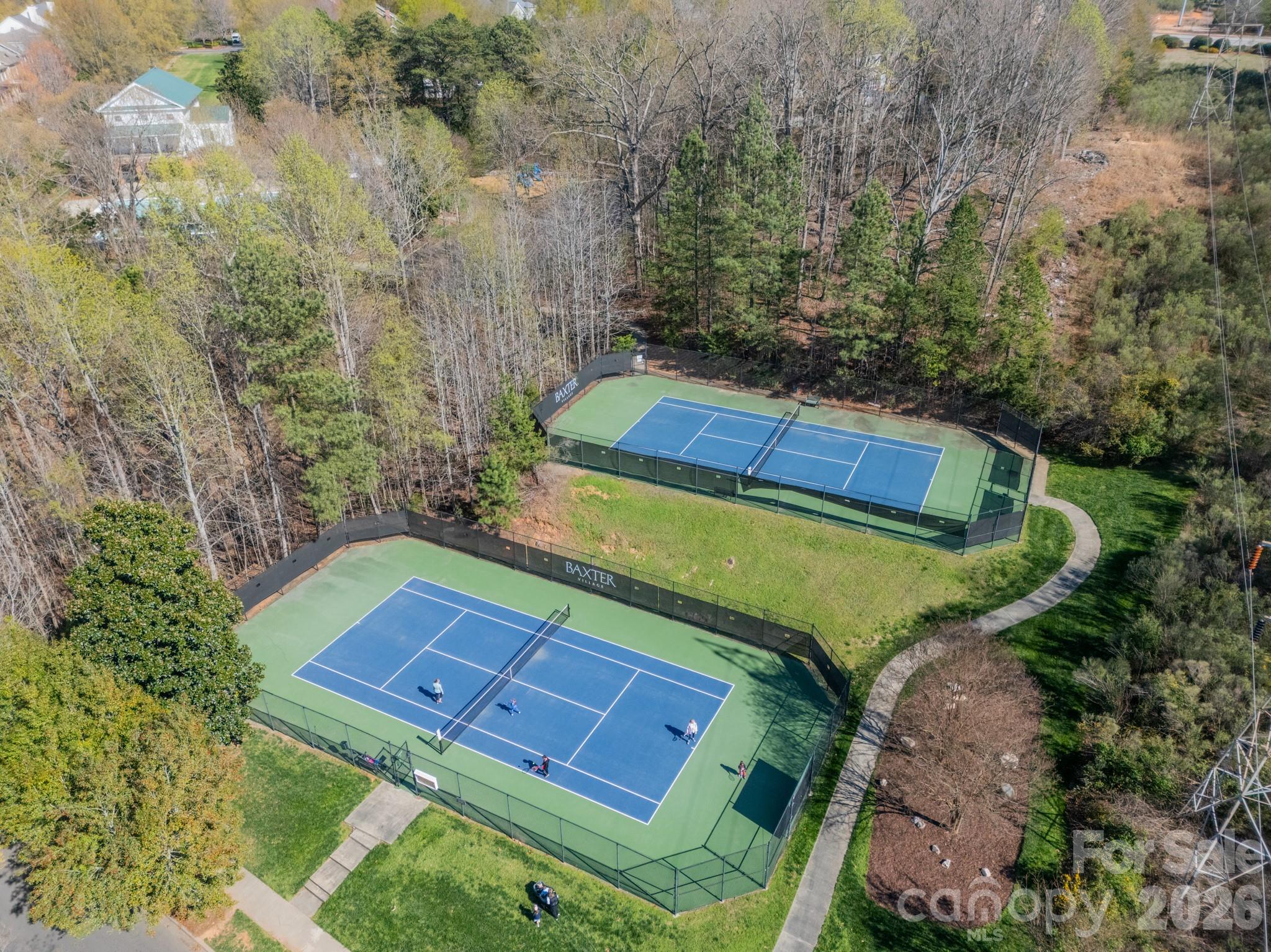 1305 Barnett Woods Crossing Fort Mill, SC 29708 - Photo 47 of 48 an aerial view of a house with a yard