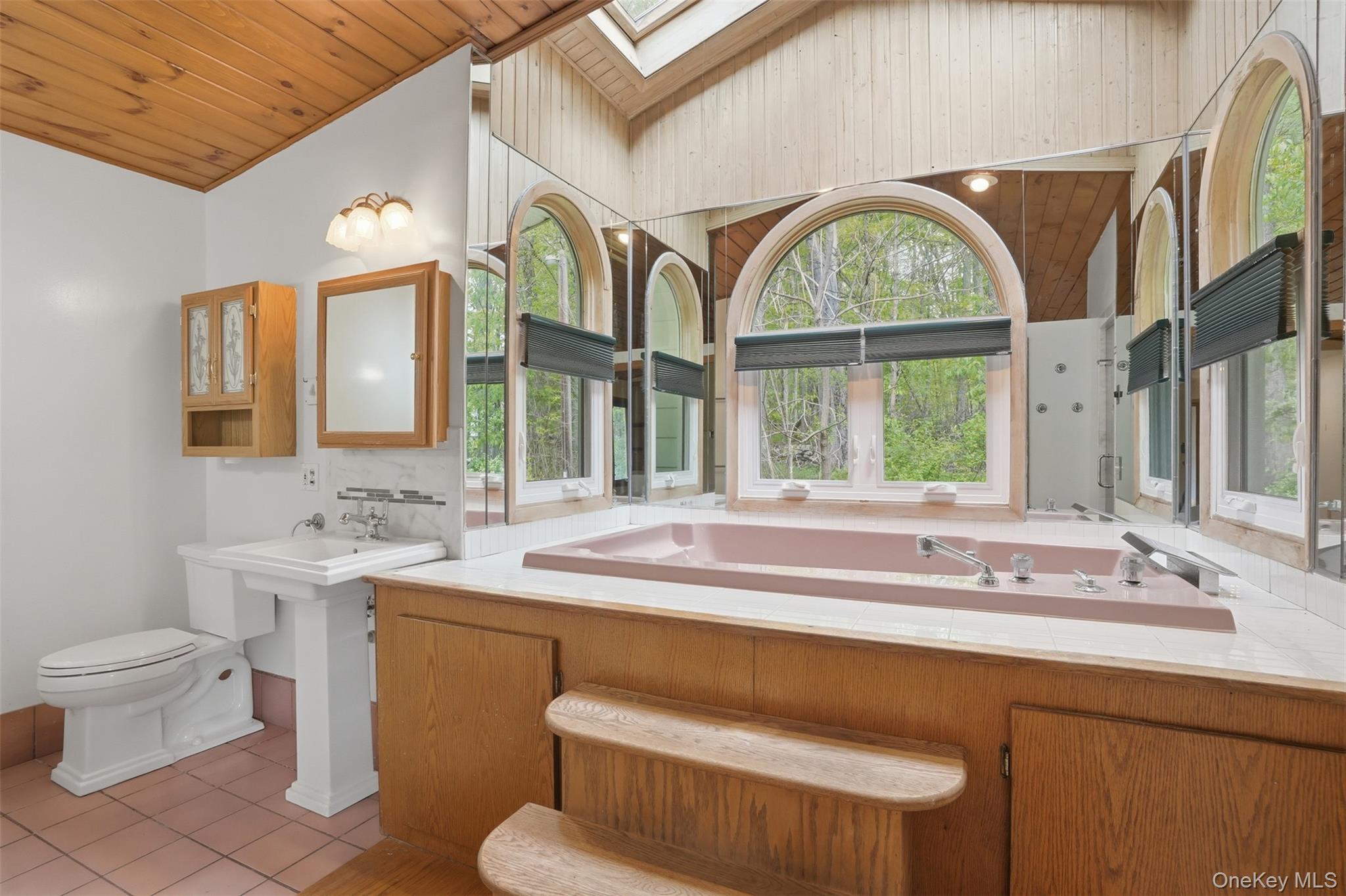 435 Samsonville Road Kerhonkson, NY 12446 - Photo 25 of 37 a bathroom with a sink and a mirror