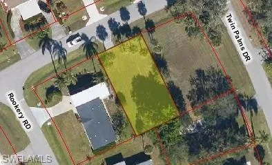 an aerial view of a residential houses