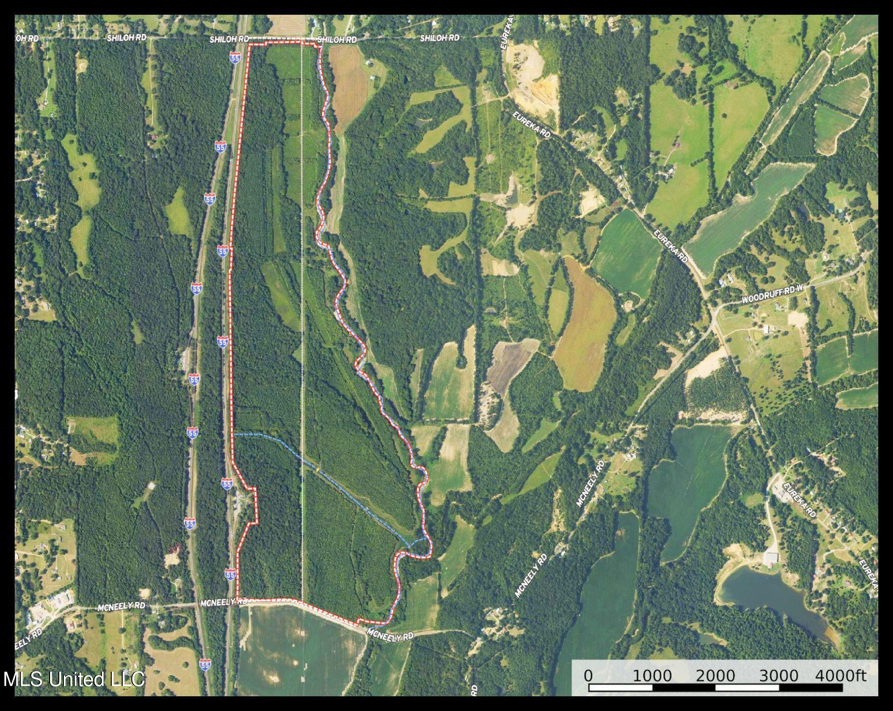 Shiloh Road Batesville, MS 38606 - Photo 5 of 106 366 map aerial2