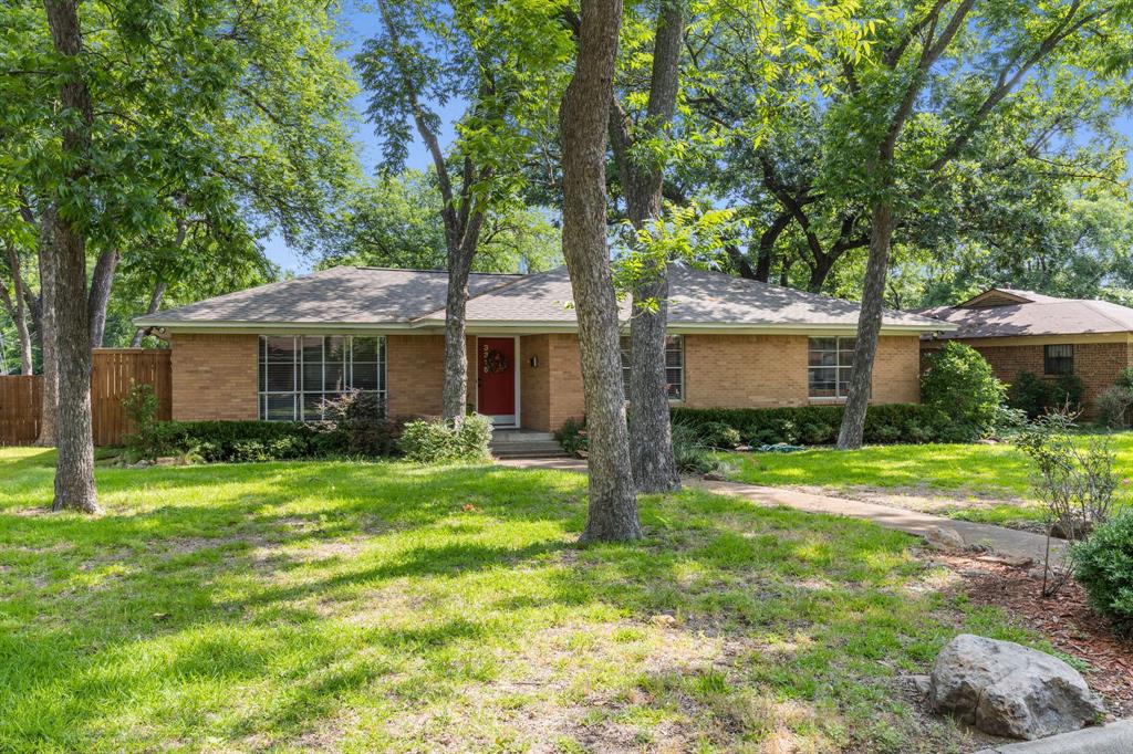 3315 Mapleleaf Lane Dallas, TX 75233 - Photo 1 of 1 a front view of a house with a yard and porch