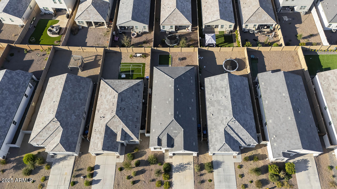 5236 East Emery Road San Tan Valley, AZ 85143 - Photo 17 of 24 an aerial view of residential houses with outdoor space