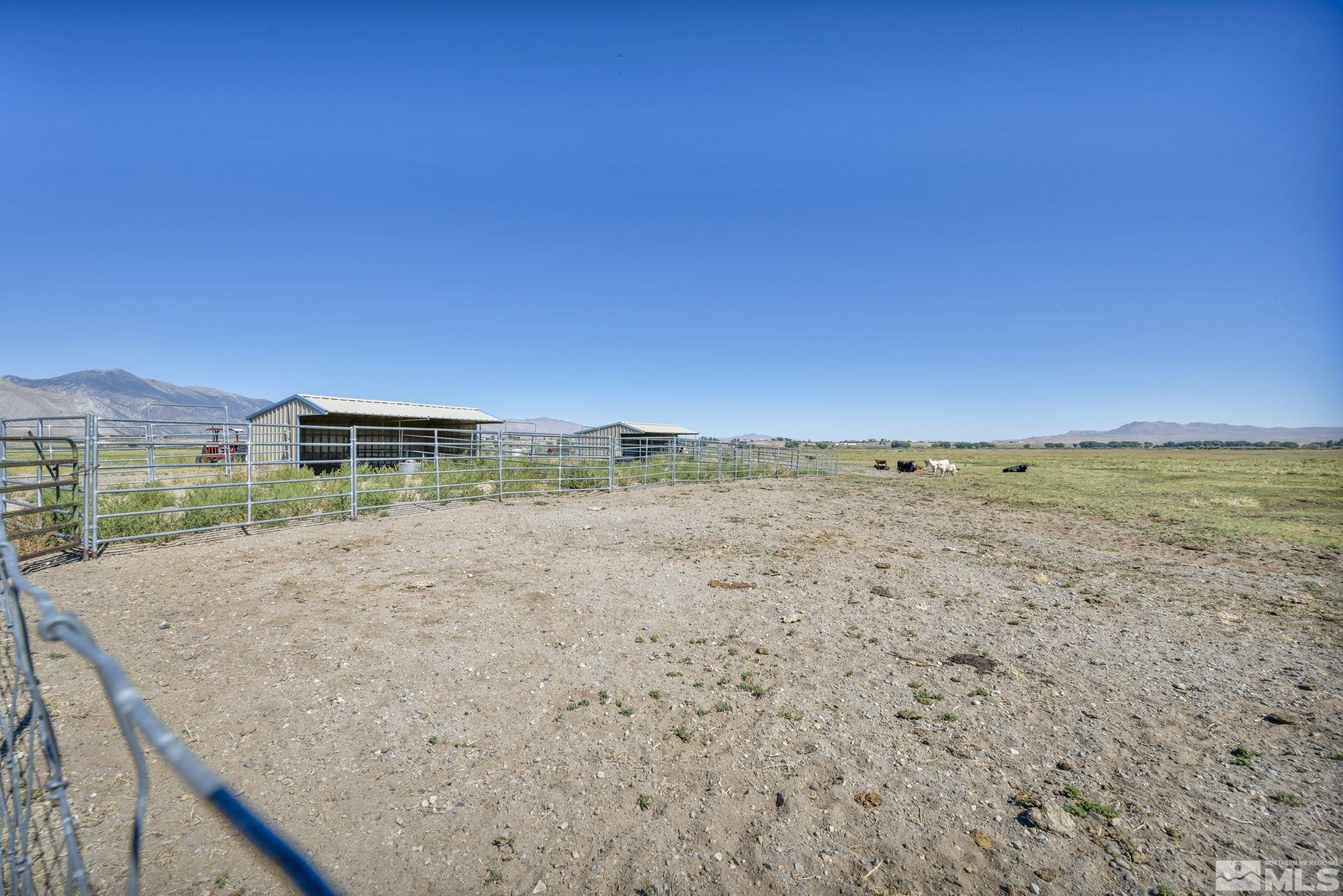 88 Smith Gage Road Smith, NV 89430 - Photo 37 of 40 a view of a dry yard with wooden fence