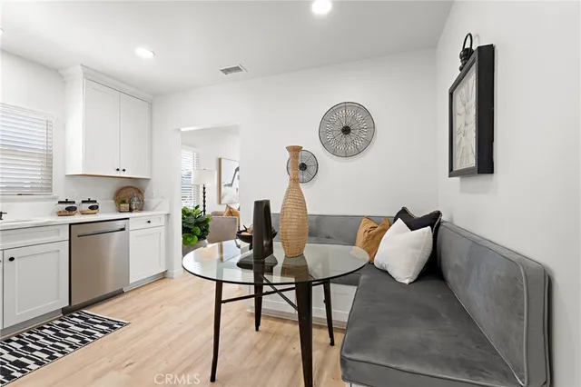 a view of a water fountain in front of a house