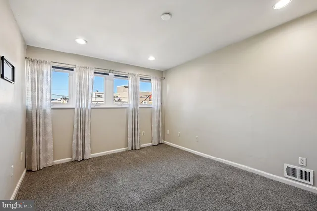 a view of empty room