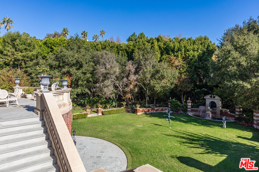 500 St Cloud Road Los Angeles, CA 90077 - Photo 45 of 59 a view of a park with large trees