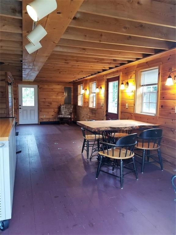 1160 East Pond Road Smithfield, ME 04978 - Photo 12 of 31 From dining area, doors to front and...