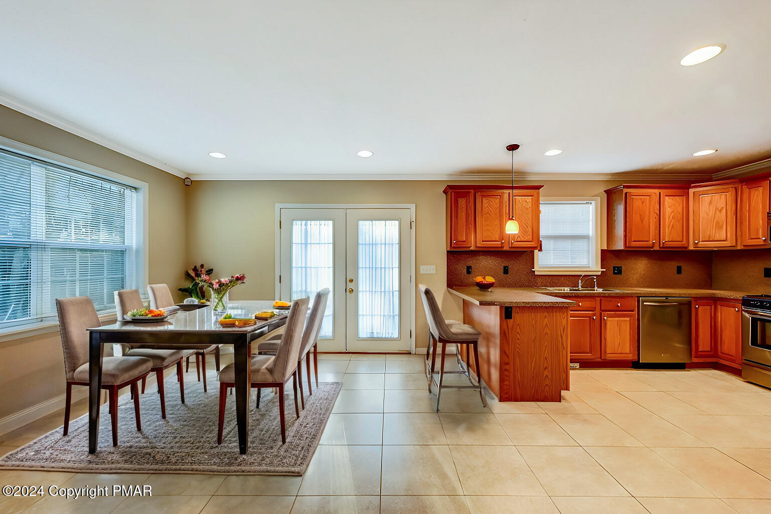 119 Woodland Road Albrightsville, PA 18210 - Photo 14 of 45 a view of a dining room with furniture