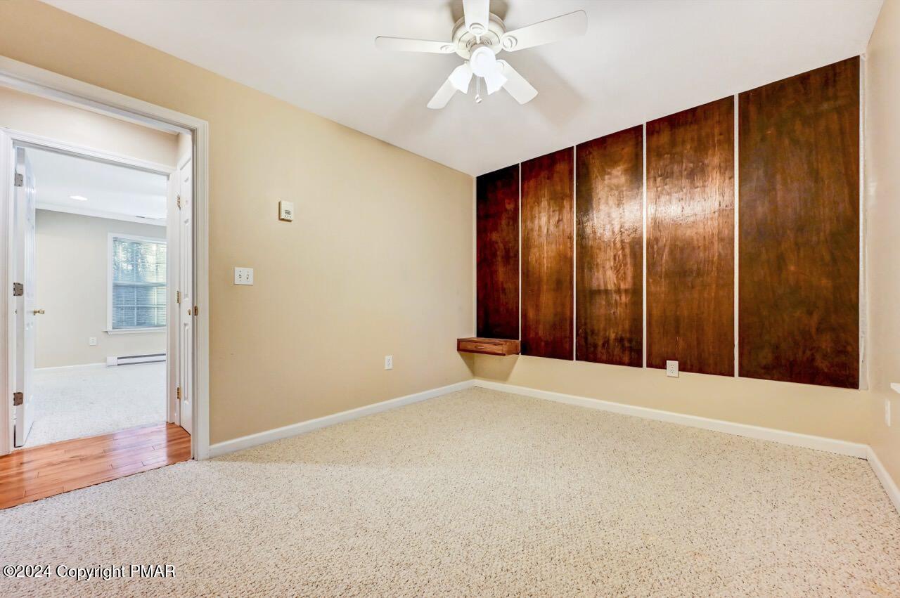 119 Woodland Road Albrightsville, PA 18210 - Photo 28 of 45 an empty room with fan and windows