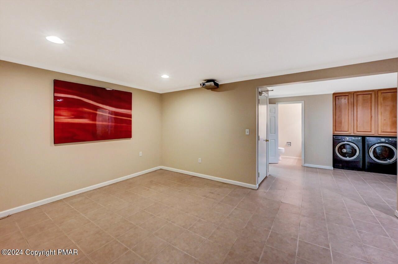 119 Woodland Road Albrightsville, PA 18210 - Photo 34 of 45 an empty room with a fireplace