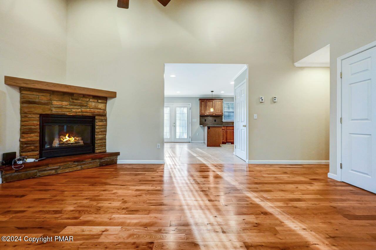 119 Woodland Road Albrightsville, PA 18210 - Photo 9 of 45 a view of an empty room and fire place