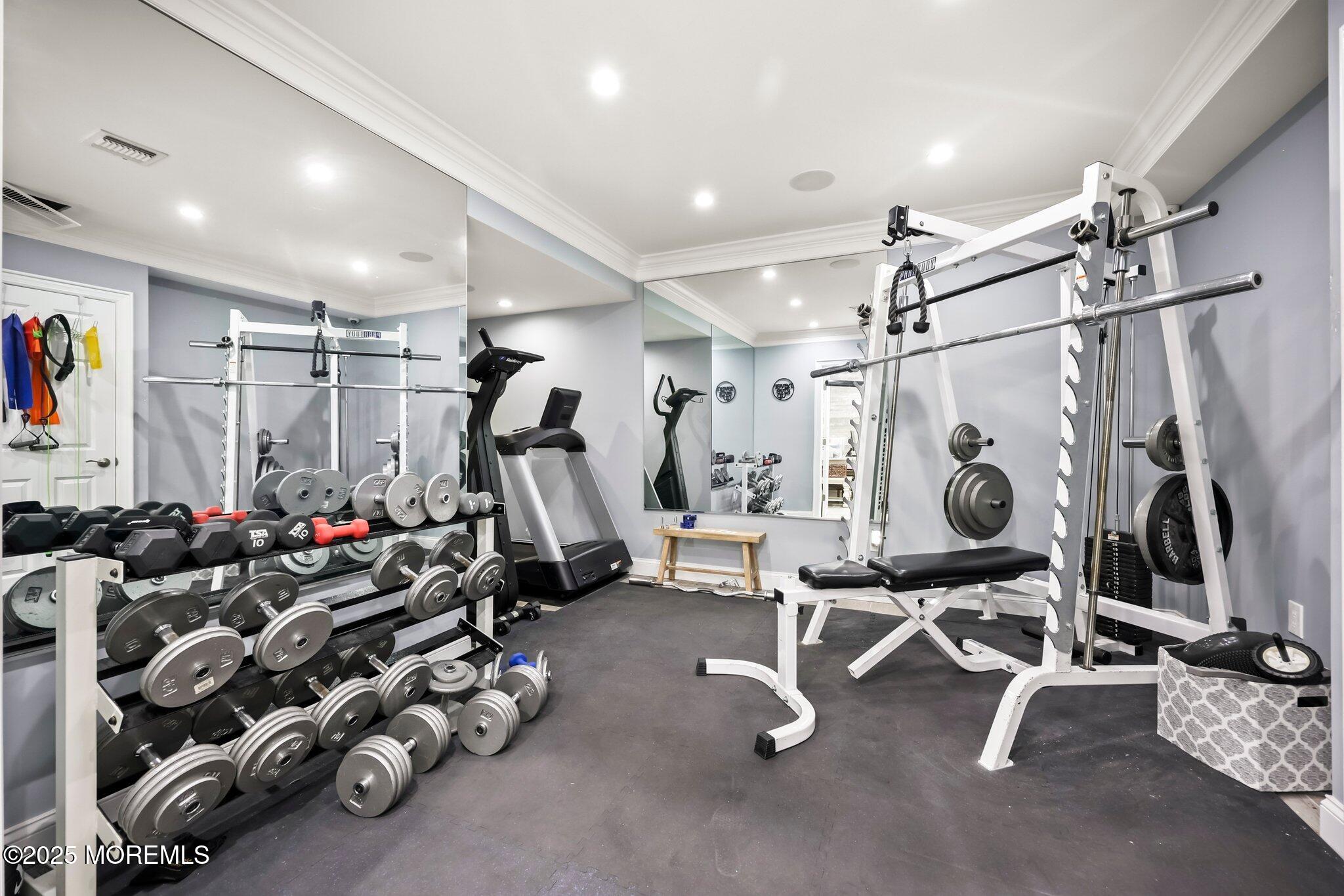 4 White Pines Way Freehold, NJ 07728 - Photo 39 of 66 Basement/Gym
