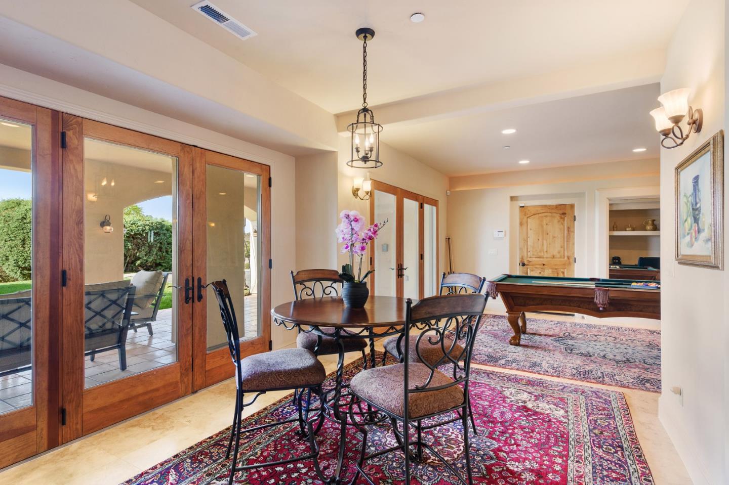 11550 Spur Road Monterey, CA 93940 - Photo 48 of 66 a view of a dining room with furniture window and wooden floor