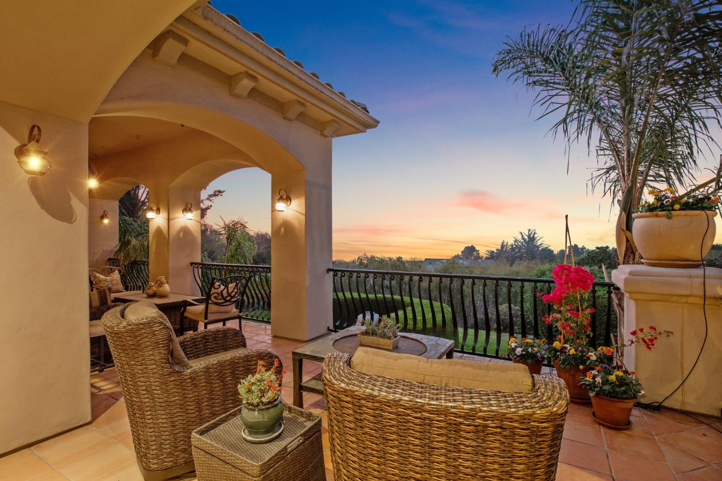 11550 Spur Road Monterey, CA 93940 - Photo 63 of 66 a view of roof deck with a barbeque and potted plant