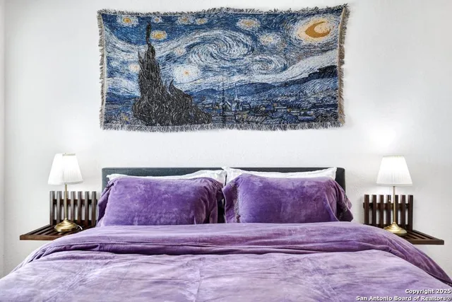 a living room with a couch and a table