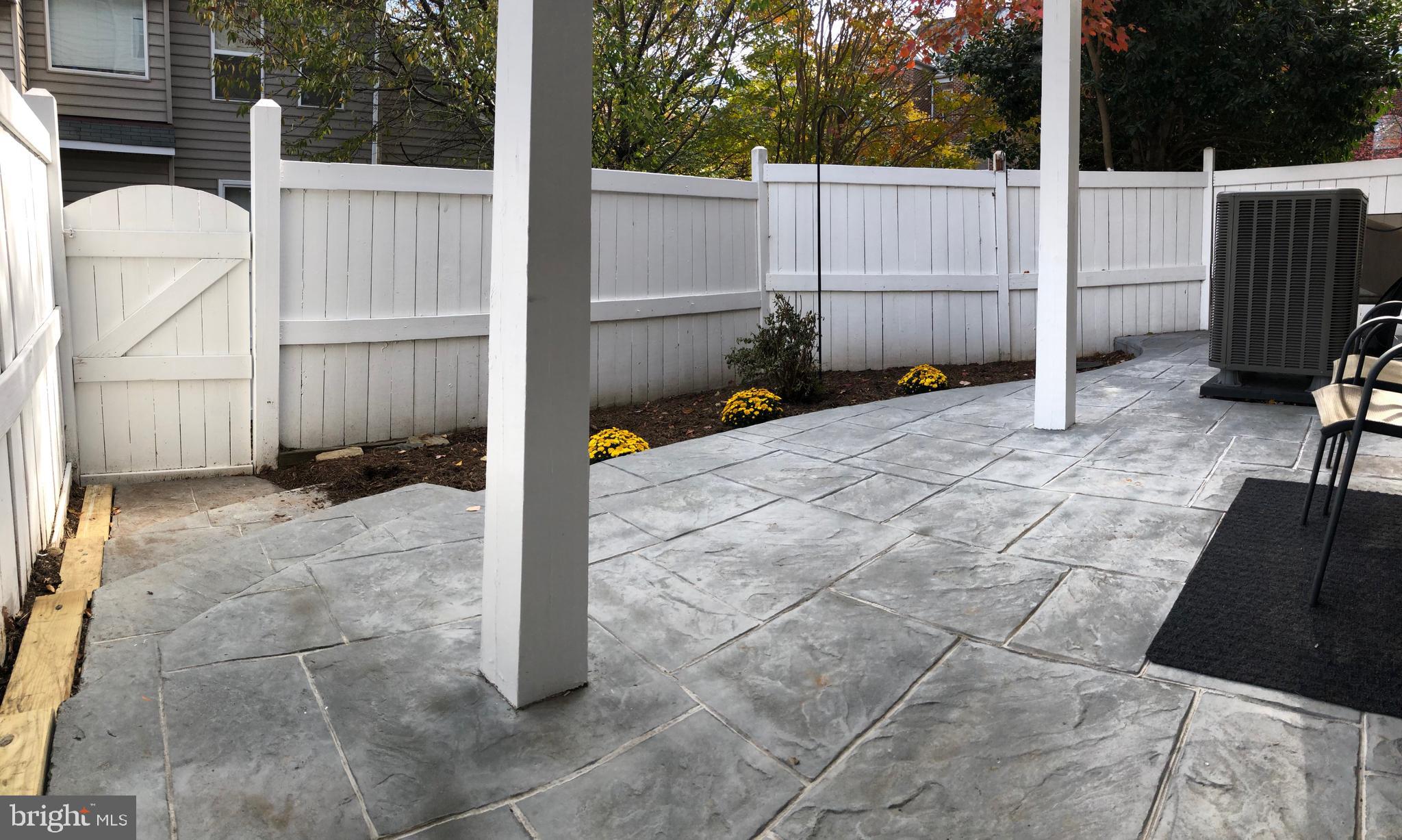 1715 Blue Flint Court Reston, VA 20190 - Photo 11 of 33 Beautiful patio and fence
