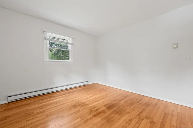 wooden floor in a room