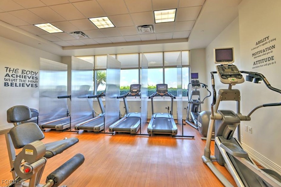 2110 West First Street, Unit 101 Fort Myers, FL 33901 - Photo 30 of 34 a view of a kitchen with lots of counter top space