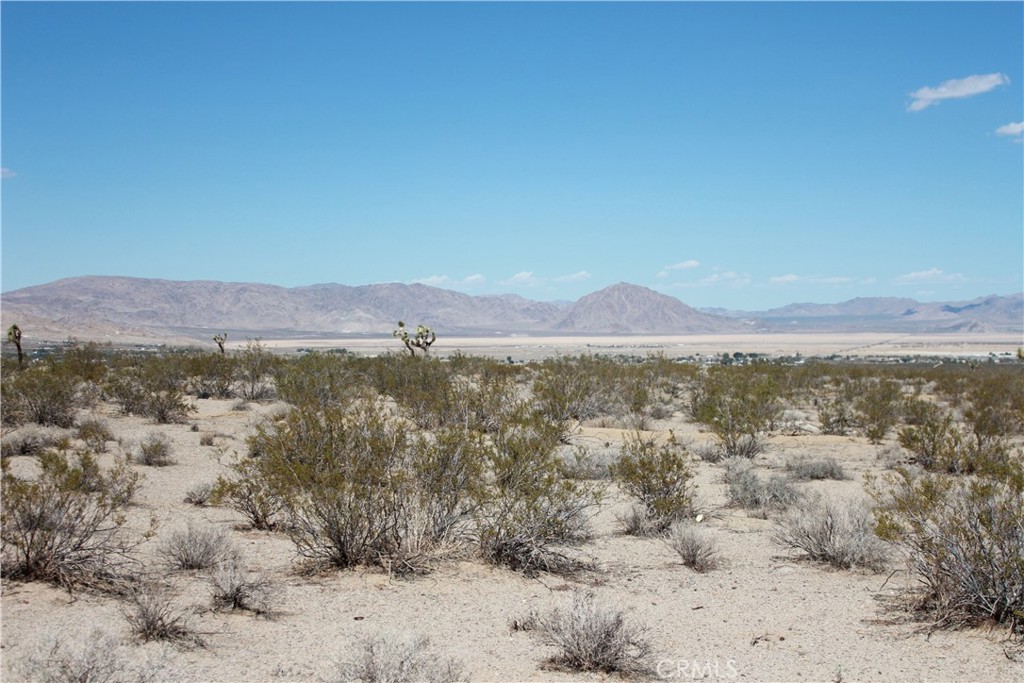 769 Meridian Road Lucerne Valley, CA 92356 - Photo 68 of 71 a view of a large mountain with a mountain in the background