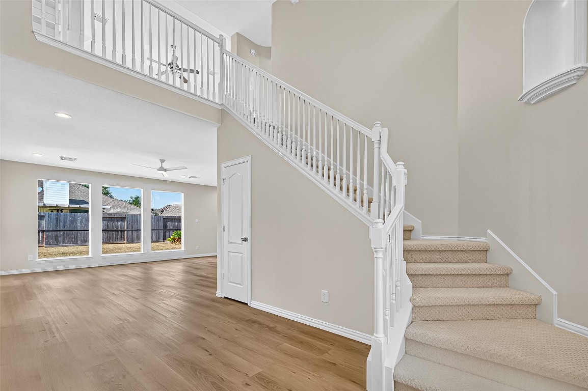 21310 Timber Pines Drive Spring, TX 77388 - Photo 7 of 49 a view of an entryway with wooden floor