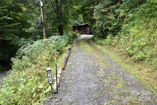 a front view of house with yard