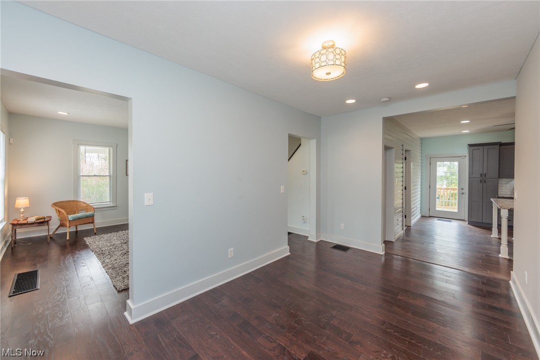 2551 Reimer Road Wadsworth, OH 44281 - Photo 12 of 35 Spare room with dark hardwood flooring