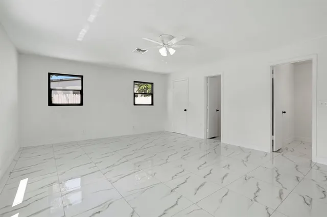 a view of empty room