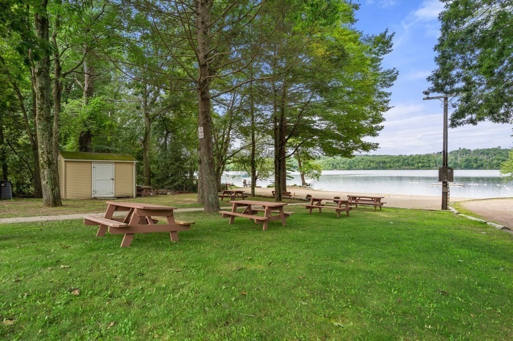 23 Arnold Road Douglas, MA 01516 - Photo 30 of 36 a view of a backyard with sitting area