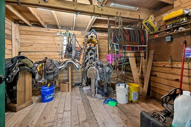 a view of storage and utility room